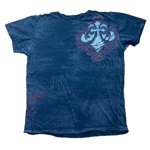Affliction Y2K T-shirt Cybergrunge Mens Size XL Jesse Pinkman Style